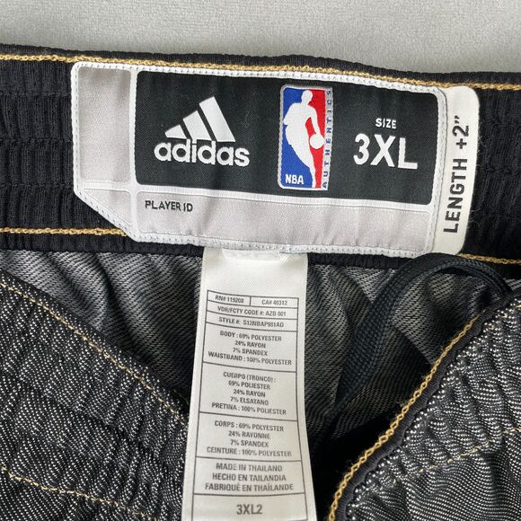 NBA ABA Pants Mens 3XL Length +2 Tearaway Warm Up Basketball Adidas Authentics - Picture 12 of 12